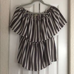 Off the shoulder blouse